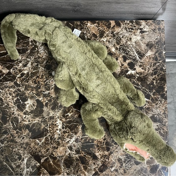 1998 Wildlife Artist Conservation Collection Realistic Crocodile Stuffed - Picture 3 of 7